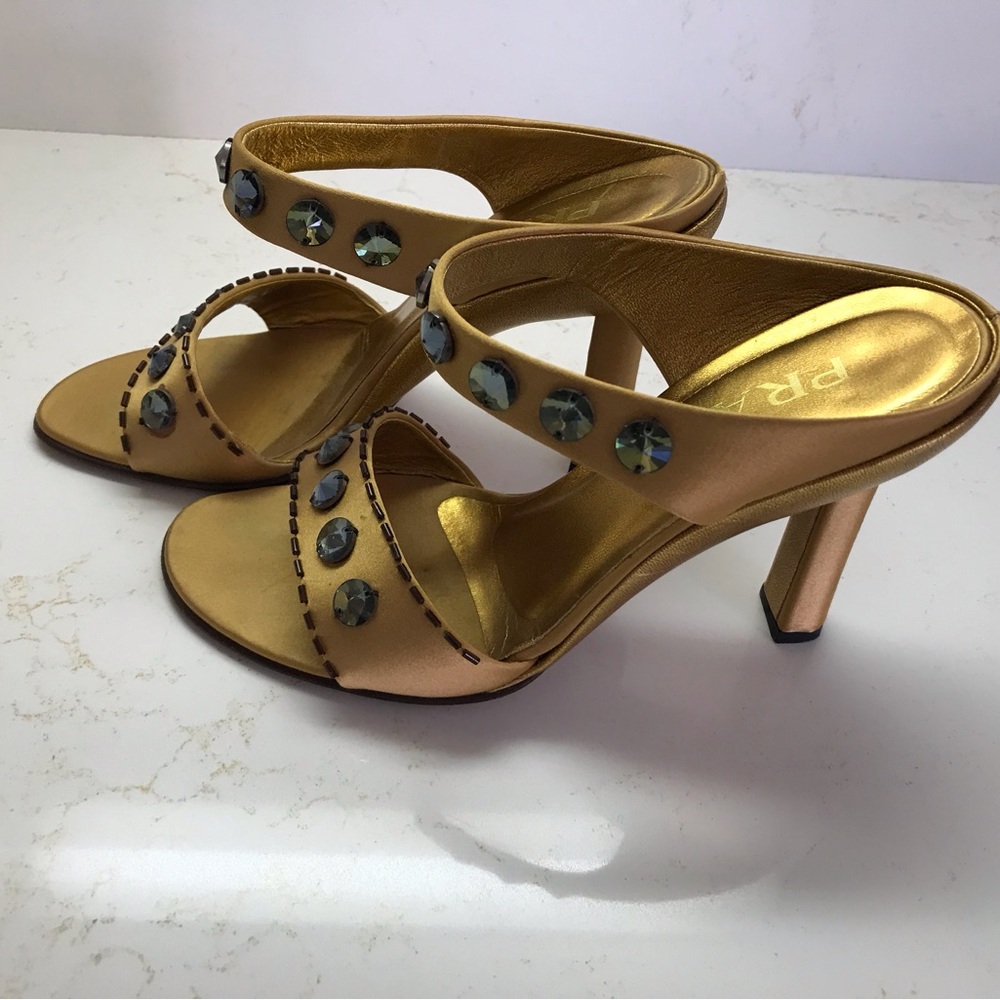 Vintage PRADA Women’s High Heel Sandals - Picture 2 of 8